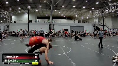 165 lbs Semis (4 Team) - Kai Shaprio, Full Circle Green vs Landon Delara, Validus WC Gold