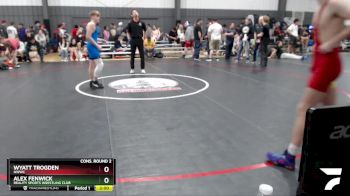 132 lbs Cons. Round 2 - Wyatt Trogden, NWWC vs Alex Fenwick, Reality Sports Wrestling Club