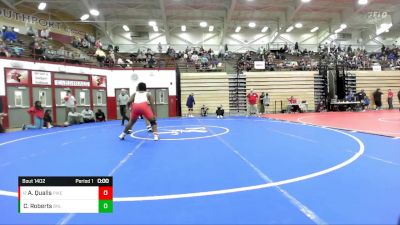 186-201 lbs Round 3 - Aaron Qualls, Pike vs Connor Roberts, Bedford North Lawrence