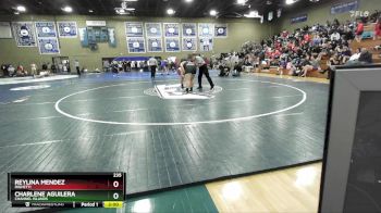 235 lbs Semifinal - Charlene Aguilera, Channel Islands vs Reylina Mendez, Righetti