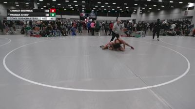 126 lbs Cons. Sub-quarters - Tanner Brumble, Thurston High School Wrestling vs Vannak Khiev, SPAR Wrestling Academy
