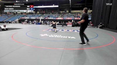 145 lbs Cons. Round 2 - Hayden Newberg, Indiana Tech vs Niah Smith, Waldorf