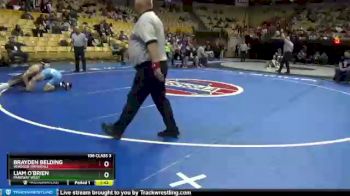 106 lbs Champ. Round 1 - Brayden Belding, Windsor (Imperial) vs Liam O`Brien, Parkway West