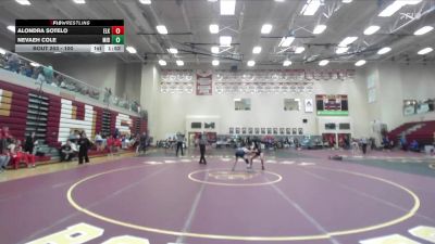 100 lbs Champ. Round 2 - Alondra Sotelo, Elko vs Nevaeh Cole, Middleton