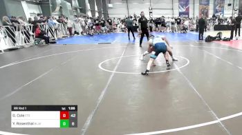 160 lbs Rr Rnd 1 - Gavin Cole, Escape The Rock vs Yiannis Rosenthal, Blue Chews