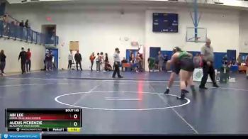 Champ. Round 2 - Abi Lee, Idaho Falls High School vs Alexis McKenzie, Blackfoot High School