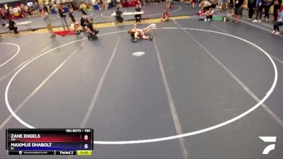 132 lbs Cons. Semi - Brody Miess, WI vs Jackson Refsnider, MN