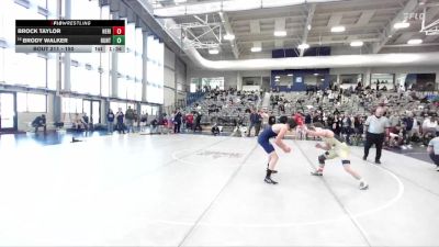 150 lbs Champ. Round 2 - Brock Taylor, Herriman vs Brody Walker, Hunter