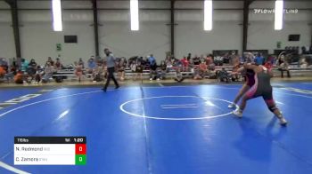 115 lbs Quarterfinal - Nicole Redmond, Red Venom vs Cheli Zamora, Standfast