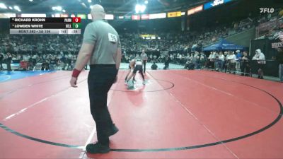 3A 106 lbs 5th Place Match - Lowden White, Kellogg vs Richard Krohn, Parma