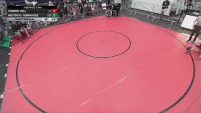 45 lbs Quarterfinal - Conner Hall, Lab Academy vs Hector G. Hernandez, South Bay Hulks