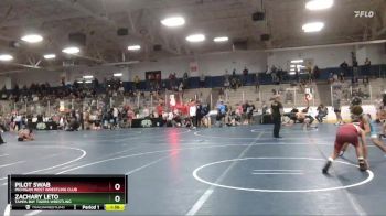 105 lbs Champ. Round 2 - Zachary Leto, Tampa Bay Tigers Wrestling vs Pilot Swab, Michigan West Wrestling Club