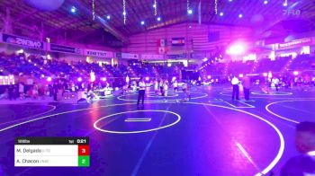 126 lbs Consi Of 32 #2 - Maddox Delgado, U-Town Hammers vs Aaden Chacon, Unattached