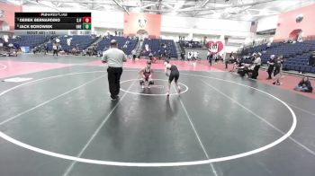 133 lbs Semifinal - Derek Bernardino, St. John Fisher vs Jack Borowiek, Oneonta State