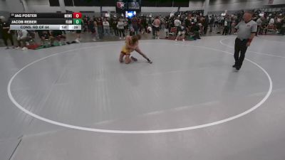 150 lbs Cons. Rd Of 64 - Jag Foster, MN Elite Wrestling Club vs Jacob Reber, Florida