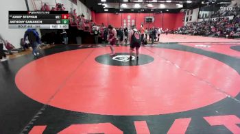 285 lbs Cons. Round 3 - Josef Stephan, MILTON (WI) vs Anthony Samanich, LOCKPORT (Twp)