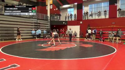 106 lbs Cons. Round 3 - Joe Hellman, Cedar Falls vs Ashton Landherr, Linn-Mar