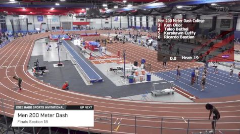 Men's 200m, Finals 19