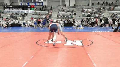 182 lbs Rr Rnd 3 - Eli Allen, Blue Jackets - HSB vs Matthew Cmielewski, Shore Thing Wave - HSB