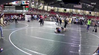 95 lbs Semifinal - Brock Hansen, Wayne Wrestling Club vs Ryker Wegner, Impact Wrestling Club