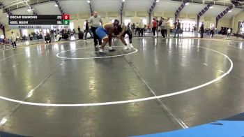 285 lbs Cons. Round 2 - Abel Ngoh, Unattached vs Oscar Simmons, Point Park University
