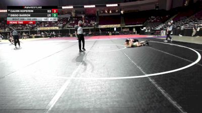 165 lbs Consi Of 4 - Calvin Kopstein, Virigina Commonwealth vs Diego Barron, Life