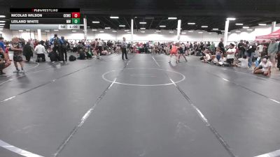 135 lbs Round 5 (6 Team) - Leiland White, Mat Warriors vs Nicolas Wilson, Capital City WC