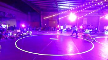 64 lbs 3rd Place - River Stephens, Abilene Kids Club Wrestling vs Allie Mancuso, Hays Wrestling Club