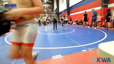 100 lbs Quarterfinal - Ty (Collett) Stewart, Checotah Matcats vs Collin Randall, Keystone Wrestling Club