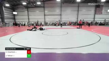 120 lbs Consi Of 64 #2 - Cameron Crawford, NC vs Jordyn Tolivor, NC