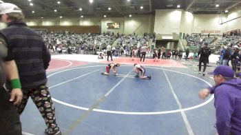 70 lbs Rr Rnd 3 - Stetson Braun, NorCal Nomads vs William Haley, Willows Wrestling