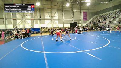 157 lbs 3rd Place Match - Vincent Moore, FordDynastyWrestlingClub vs Grayson Hanson, Mat Demon Wrestling Club