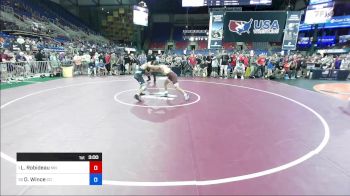 150 lbs Rnd Of 32 - Landon Robideau, MN vs Dj Wince, CO