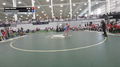 105 lbs Emma Faczak, Colorado vs Jaclyn Bouzakis, Pennsylvania Blue