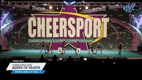 Cheer Force Elite - Queen of Hearts [2025 L2 Junior - D2 - Small - A Day 2] 2025 CHEERSPORT National All Star Cheerleading Championship