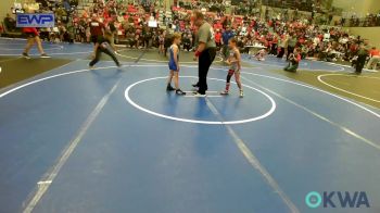 52 lbs Round Of 16 - Emma Campbell, Claremore Wrestling Club vs Jackson Colpitt, Victory Grappling Club