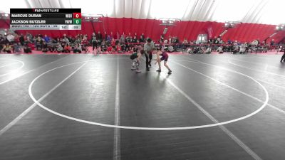 12U Boys - 108 lbs Quarters - Luke Kenealy, Slinger Red Rhinos Wrestling Club vs Blake Stratton, Wisconsin