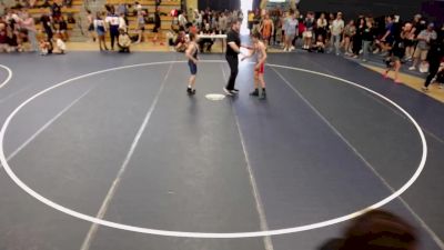 88 lbs Cons. Semis - Donovan Johnson, IL vs Ty Martin, IA