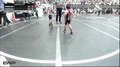 40 lbs Rr Rnd 1 - Dominic McGhghy, Darko Valley Wolfpak vs Jaxson Gregory, Tulsa Blue T Panthers