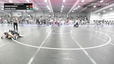 132 lbs Rr Rnd 1 - Tristan Bradley, CentralMD Grey vs Carter Katus, Freakztyle Wrecking Crew