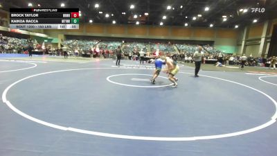 150 lbs Consi Of 32 #2 - Brock Taylor, Herriman vs Kaikoa Racca, Mountain View ID