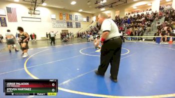 126 lbs Champ. Round 2 - Steven Martinez, Rialto vs Jorge Palacios, San Fernando