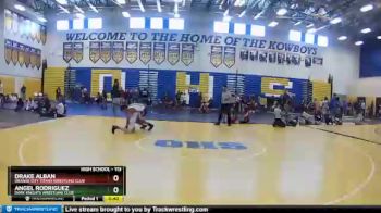 113 lbs Cons. Round 2 - Angel Rodriguez, Dark Knights Wrestling Club vs Drake Alban, Orange City Titans Wrestling Club