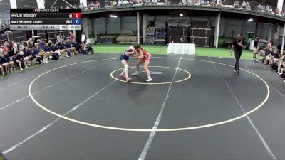 130 lbs Kylie Benoit, Indiana vs Katherine Love, California Red