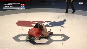 207 lbs 1st Place Match - Lyla Hensen, Michigan vs Abagail Lacy, Oklahoma