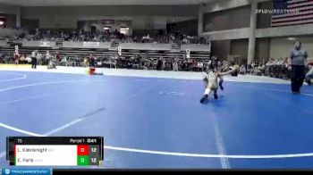 75 lbs Finals (8 Team) - Eli Faris, Minneota vs Lincoln Kleinknight, Waconia