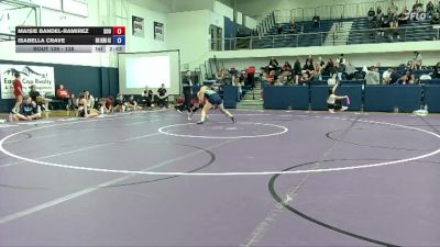 138 lbs Cons. Semi - Isabella Crave, Big Bend Community College vs Maisie Bandel-Ramirez, Southern Oregon University