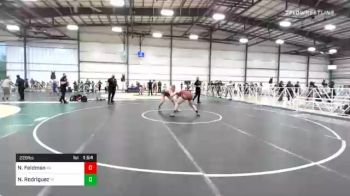 220 lbs Semifinal - Nicholas Feldman, PA vs Nico Rodriguez, ID