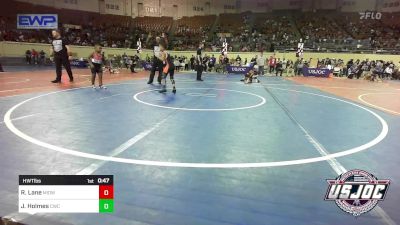 Round Of 16 - Rayden Lane, Midwest City Bombers Youth Wrestling Club vs Jacobi Holmes, Cowboy Wrestling Club