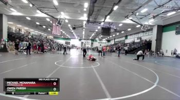 85 lbs 3rd Place Match - Owen Parish, PINnacle vs Michael Mcnamara, Edwardsville HS